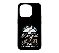 Carcasa para iPhone 15 Pro God Pull You out of The Pit Recovery Faith Design