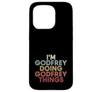 Carcasa para iPhone 15 Pro Godfrey Name Godfrey Personalized Name First Given