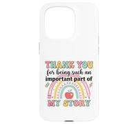 Carcasa para iPhone 15 Pro Gracias Parte Importante Mi Profesor de Historia