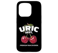 Carcasa para iPhone 15 Pro Gráfico Humor Cereza Uric Dept