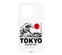 Carcasa para iPhone 15 Pro Gran Ola Arte Japonés Tokio Kanto Japón Ola Retro