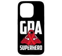 Carcasa para iPhone 15 Pro Granulomatosis con Polyangeitis GPA Superhero Fighter