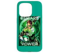 Carcasa para iPhone 15 Pro Green Lantern Beware My Power Poster
