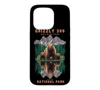Carcasa para iPhone 15 Pro Grizzly 399 Bear Lovers Reina del Parque Nacional Tetons