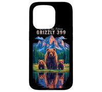 Carcasa para iPhone 15 Pro Grizzly 399 Bear Lovers Reina del Parque Nacional Tetons