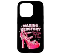 Carcasa para iPhone 15 Pro Haciendo de Herstory un Paso Atrevido a la Vez
