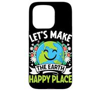Carcasa para iPhone 15 Pro Hagamos la Tierra un Lugar Feliz