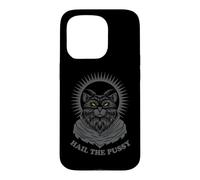Carcasa para iPhone 15 Pro Hail The Pussy Goth Satan Clothing Gothic Hail Satan