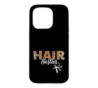 Carcasa para iPhone 15 Pro Hair Hustler - Hairstylist Gifts - Hairdresser Gift Leopard
