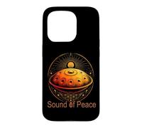 Carcasa para iPhone 15 Pro Handpan Sound of Peace Esoterismo Sonido Esotérico Yoga Meditación