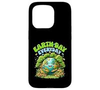 Carcasa para iPhone 15 Pro Happy EarthDay Save The Planet Kawaii Día de la Tierra Todos los días