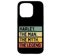 Carcasa para iPhone 15 Pro Harley The Man The Myth The Legend - Cita Personalizada Divertida