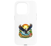 Carcasa para iPhone 15 Pro Hawaii Eagle Tropical Sunset Island Pride