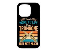 Carcasa para iPhone 15 Pro Hay más en la Vida Que el trombón, Pero no Mucho