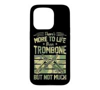 Carcasa para iPhone 15 Pro Hay más en la Vida Que el trombón, Pero no Mucho