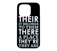 Carcasa para iPhone 15 Pro Her There Are - Inglés Gramática