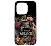 Carcasa para iPhone 15 Pro Her Warlock His Witch Witchcraft Couple Ocult Magick