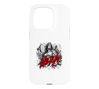 Carcasa para iPhone 15 Pro Hera Reina De Los Dioses Romanos Su Ira Es Divina