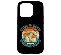 Carcasa para iPhone 15 Pro Hide & S hampions Atardecer Mushroom Hunting Meme