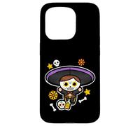 Carcasa para iPhone 15 Pro Hispanic Siesta Pride Cinco de Mayo Tequila Mariachi Charro