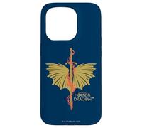 Carcasa para iPhone 15 Pro House of The Dragon Sword with Wings