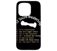 Carcasa para iPhone 15 Pro Hoverboard Checklist Cool & Funny Hoverboard Gift