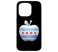 Carcasa para iPhone 15 Pro Huelga de Maestros de la Bandera de Chicago Protesta Sindicato Educación 2026