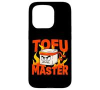 Carcasa para iPhone 15 Pro Humor de Karate Vegano de Tofu Master Angry Ninja