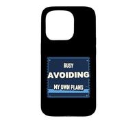 Carcasa para iPhone 15 Pro Humor Evitar Planes
