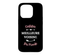 Carcasa para iPhone 15 Pro Humour Voisin voisine meilleure voisine