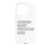 Carcasa para iPhone 15 Pro Husband Daddy Protector Hero Strong Family Man