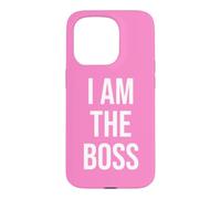 Carcasa para iPhone 15 Pro I Am The Boss Women Big Sister Im Not Bossy Im The Boss Mom