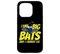 Carcasa para iPhone 15 Pro I Like Big Bats and I Cannot Lie Funny Bat Lovers