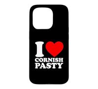 Carcasa para iPhone 15 Pro I Love Cornish Pasty