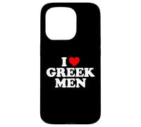 Carcasa para iPhone 15 Pro I Love Greek Men