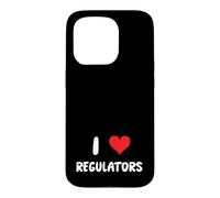 Carcasa para iPhone 15 Pro I Love Regulators - Normas de Regulación Cumplimiento Auditoría de Riesgos