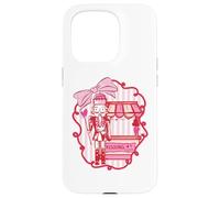 Carcasa para iPhone 15 Pro Ilustración de Cabina de Soldado de corazón Dulce con Cinta y Caramelo