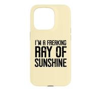 Carcasa para iPhone 15 Pro I'm a Freaking Ray of Sunshine Little Ray Sarcastic Sunshine
