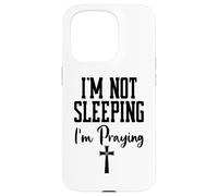 Carcasa para iPhone 15 Pro I'm Not Sleeping I'm Praying Pastor Appreciation Christian