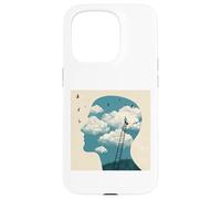 Carcasa para iPhone 15 Pro Imagina más Nube Mente Único Cielo Surrealista