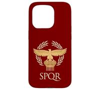 Carcasa para iPhone 15 Pro Imperio Romano República SPQR Águila Aquila Pilar Corona de