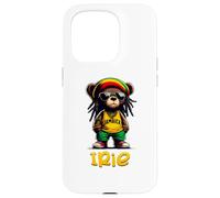 Carcasa para iPhone 15 Pro IRIE Osito de Peluche Jamaica Rasta raíces Reggae