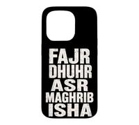 Carcasa para iPhone 15 Pro Islamic Call To Prayer Fajr Dhuhr ASR Maghrib Isha Muslim