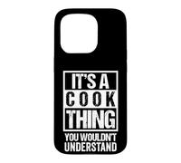 Carcasa para iPhone 15 Pro It's A Cook Thing You Wouldn't Understand - Family Name