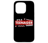 Carcasa para iPhone 15 Pro Its a Teenager Thing Back To High School Trendy Teen Student