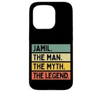 Carcasa para iPhone 15 Pro Jamil The Man The Myth The Legend - Cita Personalizada Divertida