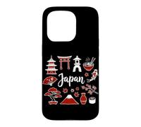 Carcasa para iPhone 15 Pro Japón Viajes Iconos Cultura Japonesa Nippon Souvenir Art