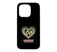 Carcasa para iPhone 15 Pro Jardines Corazón Diseño Floral - El Amor Crece