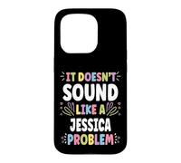 Carcasa para iPhone 15 Pro Jessica Personalized Women's Gift Custom Jessica