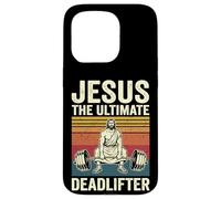 Carcasa para iPhone 15 Pro Jesus The Ultimate Deadlifter